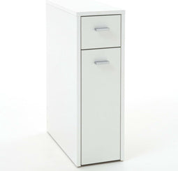 FMD - Ladekast - met - 2 - lades - 20x45x61 - cm - wit