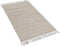 AFRIN - Laagpolig vloerkleed - Lichtbeige - 80 x 150 cm - Katoen