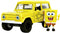 JADA TOYS Sponge BOB 1973 Ford Bronco Kant-en-klaar model Personenauto (model)