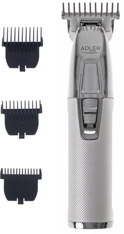 Adler AD 2836S - Trimmer - Lithiumbatterij 1400 mAh - Grijs