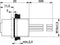 Phoenix Contact 1520039 SACC-E-M12FS-5CON-M16/0,5 M12 Sensor / Actuator Build-in Plug Connector