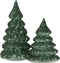 J-Line Kerstboom Deco Suiker Glas Groen Large