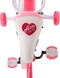 Volare Ashley Kinderfiets - Meisjes - 16 inch - Roze/Rood - Twee Handremmen