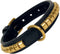 Dog collar Gloria Duna Black Golden (50 x 2,5 cm)