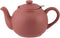 Plint Retro Theepot – 0,9 Liter inhoud – Inclusief Theezeef – Terracotta Rose