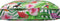 vidaXL - Palletkussen - voor - Zitplaats - Tropisch - Jungle - 80x80x12 - cm - Oxford - Stof
