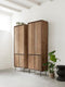 DTP Home Cupboard Metropole high, 4 doors,210x70x40 cm, recycled teakwood