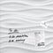 Sigel glasmagneetbord - Artverum - 48x48cm - White Wave - SI-GL256