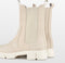PS Poelman LYNN - Chelsea Laarzen - Nubuck - Light Beige - Maat 38