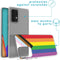 imoshion Hoesje Geschikt voor Samsung Galaxy A52 (4G) / A52s / A52 (5G) Hoesje Siliconen - imoshion Design hoesje - Meerkleurig / Rainbow Flag