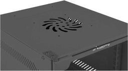 Lanberg WF10-2304-10B - Wandrek 4U - 28 x 31 cm - Zwart (1 stuk)