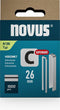 Novus Tools 042-0804 - Niet smalle rug C 4 - 26 mm x 6.1 mm - 1000 stuks