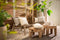 Dutch Decor TALIA - Outdoor Kussenhoes 45x45 cm - waterafstotend en uv-bestendig - Pumice Stone - taupe