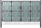 vidaXL - Poort - enkel - 300x200 - cm - zwart