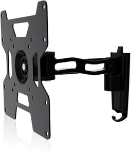 Haeger WB-T37.015A - Muurbeugel - Voor 17"-37" TV - Max. VESA 200x200mm - Draagvermogen 30kg - Kantelbaar - Draaibaar 120º