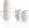 Mokkenset Benetton Addige Porselein Bone China 360 ml (4 uds)