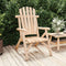 vidaXL - Tuinstoel - 68x86x103 - cm - massief - vurenhout