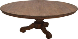 Eettafel rond bolpoot 3 teen