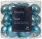 Kerstbal glas d2.5 cm sblw ass 24st kerst
