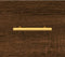 vidaXL - Wandkast - 100x36,5x35 - cm - bewerkt - hout - bruin - eikenkleur