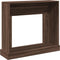 vidaXL - Haardombouw - 100x30x87,5 - cm - bewerkt - hout - bruin - eikenkleurig