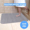 LUFT Douchemat - Antislip - 48 x 48 cm - Grijs - Met zuignappen