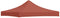 vidaXL - Partytentdak 270 g/m² - 3x3 m - terracotta