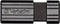 Verbatim PinStripe 32GB - USB-stick - USB 2.0 met schuifmechanisme - Zwart