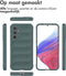 imoshion Hoesje - Geschikt voor Samsung Galaxy A54 (5G) - EasyGrip Backcover - Donkergroen