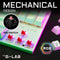 The G-Lab Mercury - Toetsenbord met Gaming Muis - Mechanisch - Wit