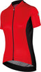 Assos Campionissimo Uma GT Dames Fietsshirt Met Korte Mouwen National Rood