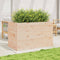 vidaXL - Plantenbak - 110x60x68,5 - cm - massief - grenenhout