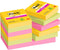 Post-it® Super Sticky Notes, Kleurenset Rio, Canary Yellow™, Neon groen, Fuchsia - 12 blokken