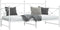 vidaXL - Slaapbank - met - onderschuifbed - zonder - matras - 107x203 - cm - staal - wit