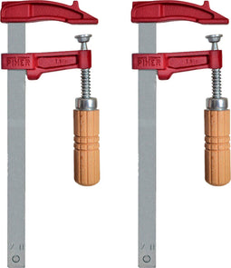 PIHER Lijmklemmen - Gietijzeren Klem MM - Snelspanklem - 20 cm - 1 Stuck