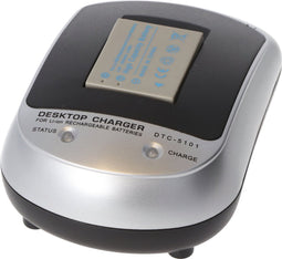 Snellader en batterij geschikt voor Olympus Li-30B batterij