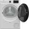 Beko B5T4824IF - Warmtepompdroger 8 kg - ProSmart™ motor - Wit