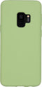 Accezz Samsung Galaxy S9 - Liquid Silicone Backcover - Schokabsorberend - Groen
