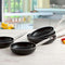Quid Pro Chef - Pan Ø 18 cm - Antiaanbak - Zwart (6 Stuks)