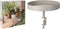 H&S Collection - Dienblad met klem - Decoratief - 36x26 cm - Zandkleurig