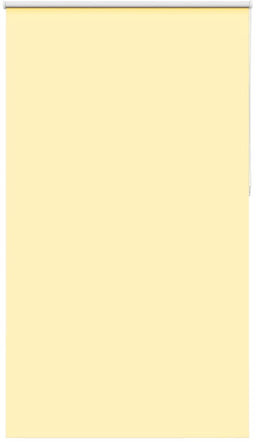 vidaXL - Rolgordijn - verduisterend - 135x230 - cm - stofbreedte - 131,6 - cm - geel