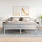 vidaXL - Nachtkastjes - 2 - st - met - lade - 25x31x66 - cm - grijs - sonoma - eiken