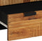 vidaXL - Highboard - 60x33x100 - cm - Massief - Acaciahout