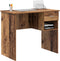 vidaXL - Bureau - met - Opbergruimte - - - Oud - Hout - - - 90x49,5x75 - cm - - - Bewerkt - Hout