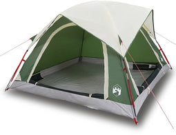 vidaXL - Tent - 4-persoons - waterdicht - groen