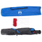 vidaXL - Strandtent - 3-persoons - waterdicht - snelontgrendeling - azuurblauw