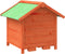 vidaXL - Hondenhok - 65x65x61,5 - cm - massief - grenenhout - bruin