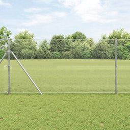 vidaXL - Gelast - Draadhek - 1x50 - m - Gegalvaniseerd - Staal