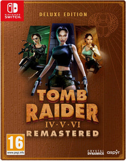 Mindscape Tomb Raider IV-VI Remastered - Deluxe Edition - Nintendo Switch - Inclusief steelbook artbook en soundtrack