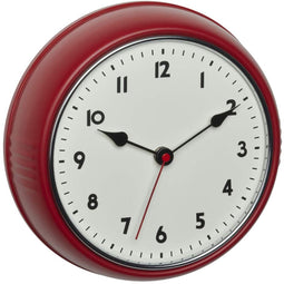TFA Dostmann 60.3541.05 Wandklok Zendergestuurd 68 mm x 240 mm x 240 mm Rood